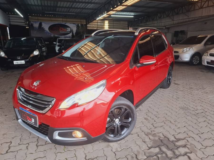 PEUGEOT - 2008 - 2017/2017 - Vermelha - R$ 59.500,00
