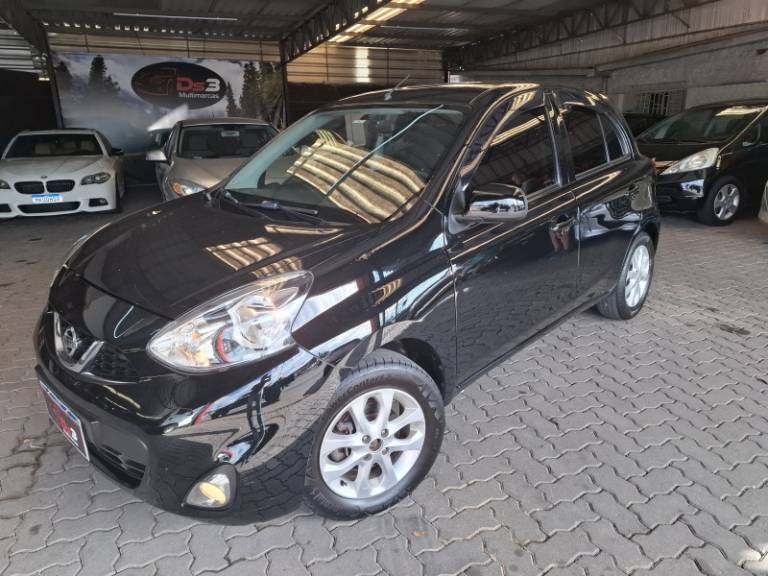 NISSAN - MARCH - 2017/2017 - Preta - R$ 49.900,00