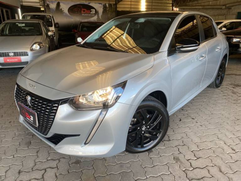 PEUGEOT - 208 - 2021/2021 - Prata - R$ 72.900,00