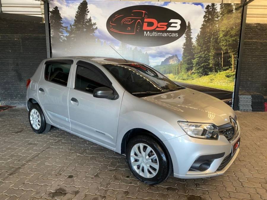 RENAULT - SANDERO - 2020/2020 - Prata - R$ 47.900,00